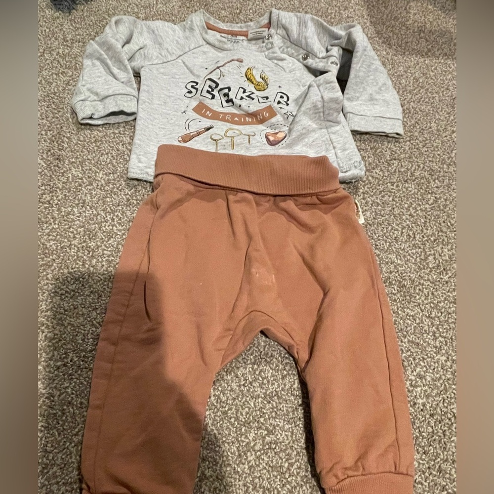 Harry Potter by H&M baby set, 6 months GUC